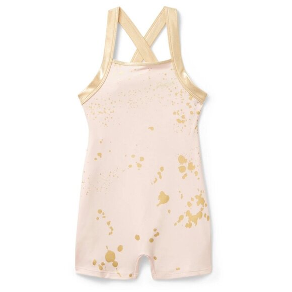 Justice Girls Dance and Gymnastics Biketard with Scrunchie, Sizes XL - NWT - Picture 1 of 8